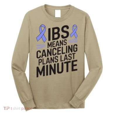IBS Awareness Month Irritable Bowel Syndrome Long Sleeve Shirt