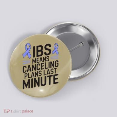 IBS Awareness Month Irritable Bowel Syndrome Button