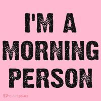 I'm A Morning Person Funny White Lie Joke Party Coaster thumb 2
