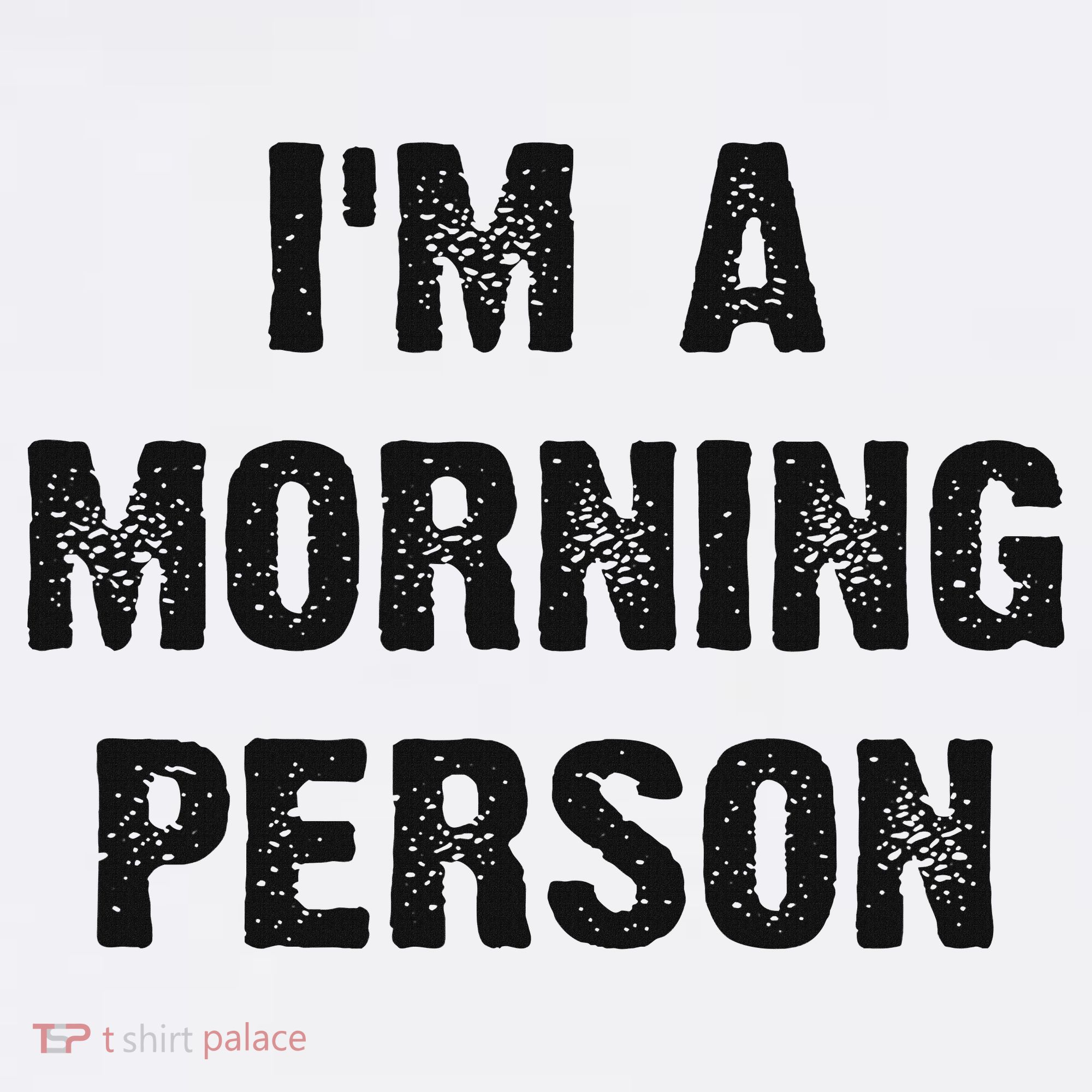 I'm A Morning Person Funny White Lie Joke Party Women's Hoodie