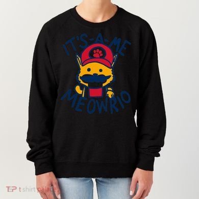It's A Me Meowrio ,Funny Cat Lover Women's Sweatshirt