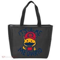 It's A Me Meowrio ,Funny Cat Lover Tote Bag thumb 0