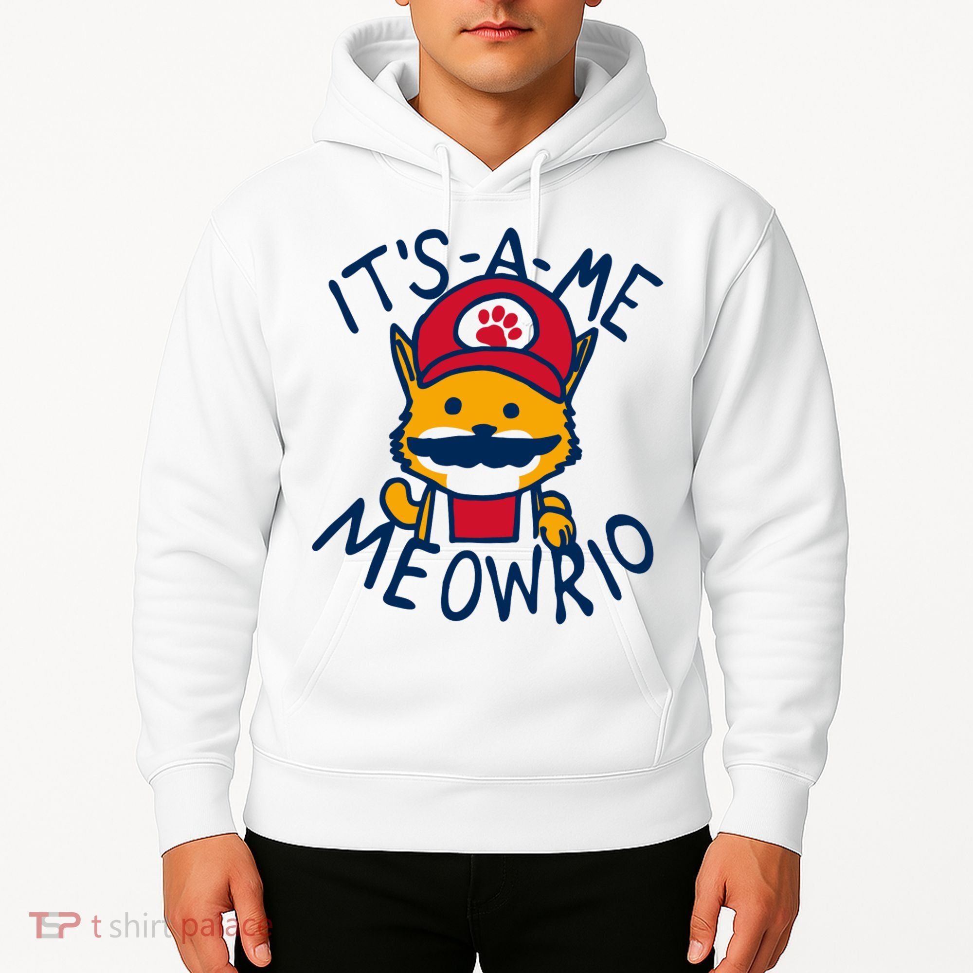 It's A Me Meowrio ,Funny Cat Lover Hoodie