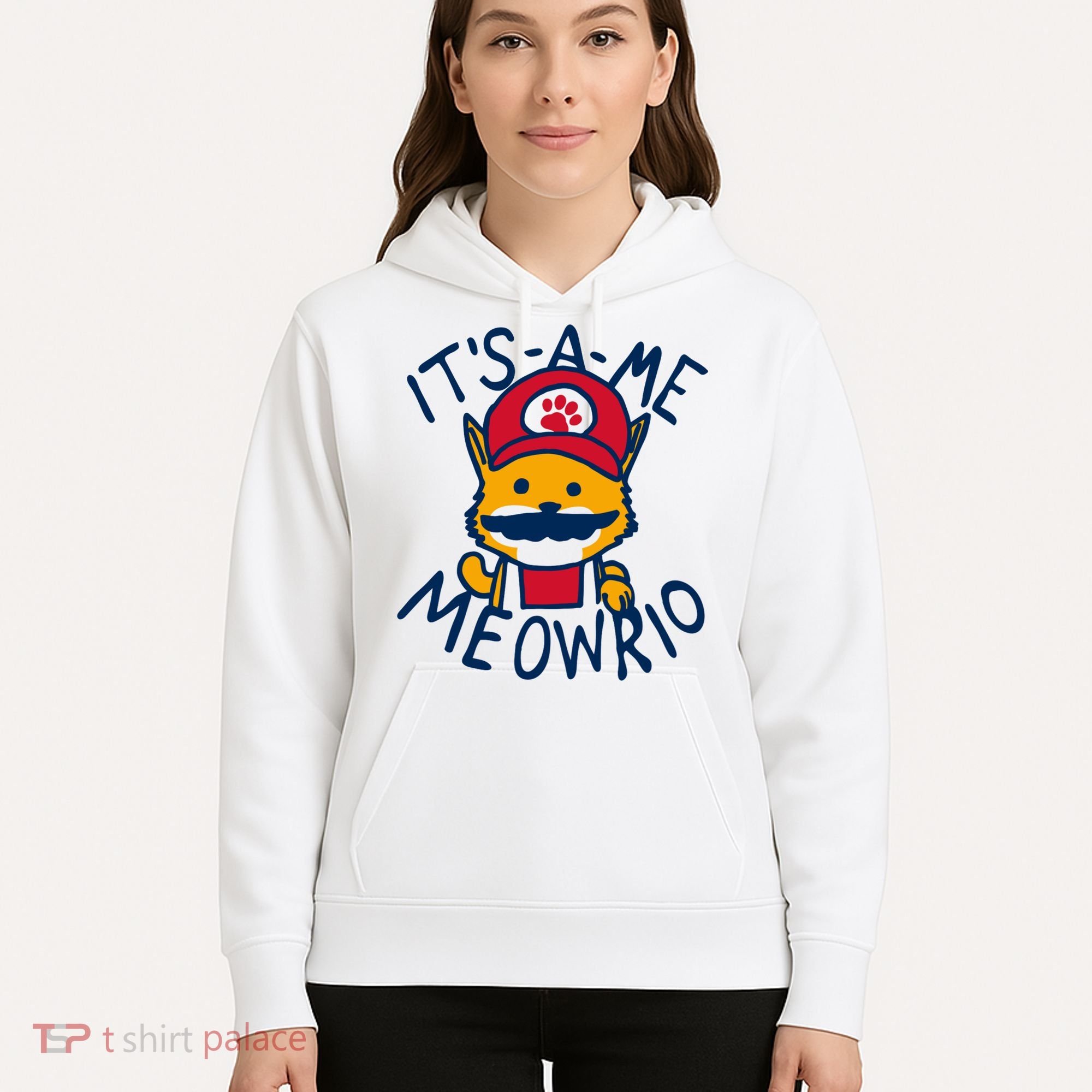 It's A Me Meowrio ,Funny Cat Lover Hoodie