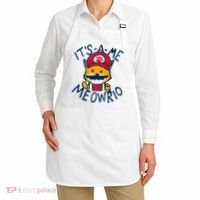 It's A Me Meowrio ,Funny Cat Lover Apron thumb 2