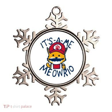 It's A Me Meowrio ,Funny Cat Lover Ornament