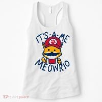 It's A Me Meowrio ,Funny Cat Lover Women's Tank Top thumb 0