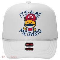It's A Me Meowrio ,Funny Cat Lover Hat thumb 0