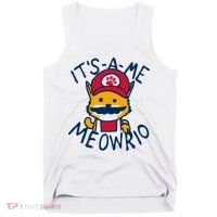 It's A Me Meowrio ,Funny Cat Lover Tank Top thumb 0