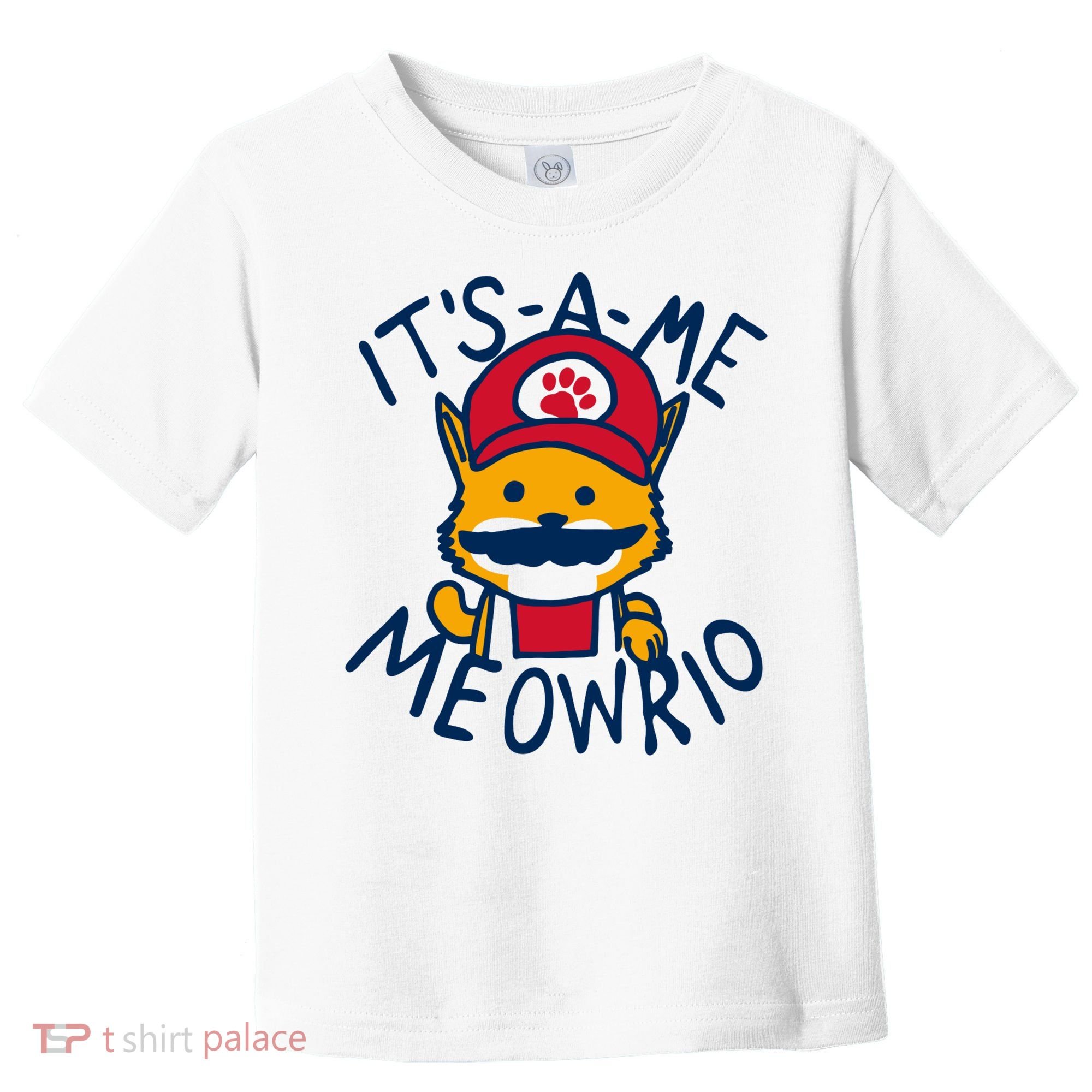 It's A Me Meowrio ,Funny Cat Lover Toddler T-Shirt