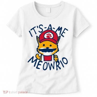 It's A Me Meowrio ,Funny Cat Lover Women's T-Shirt