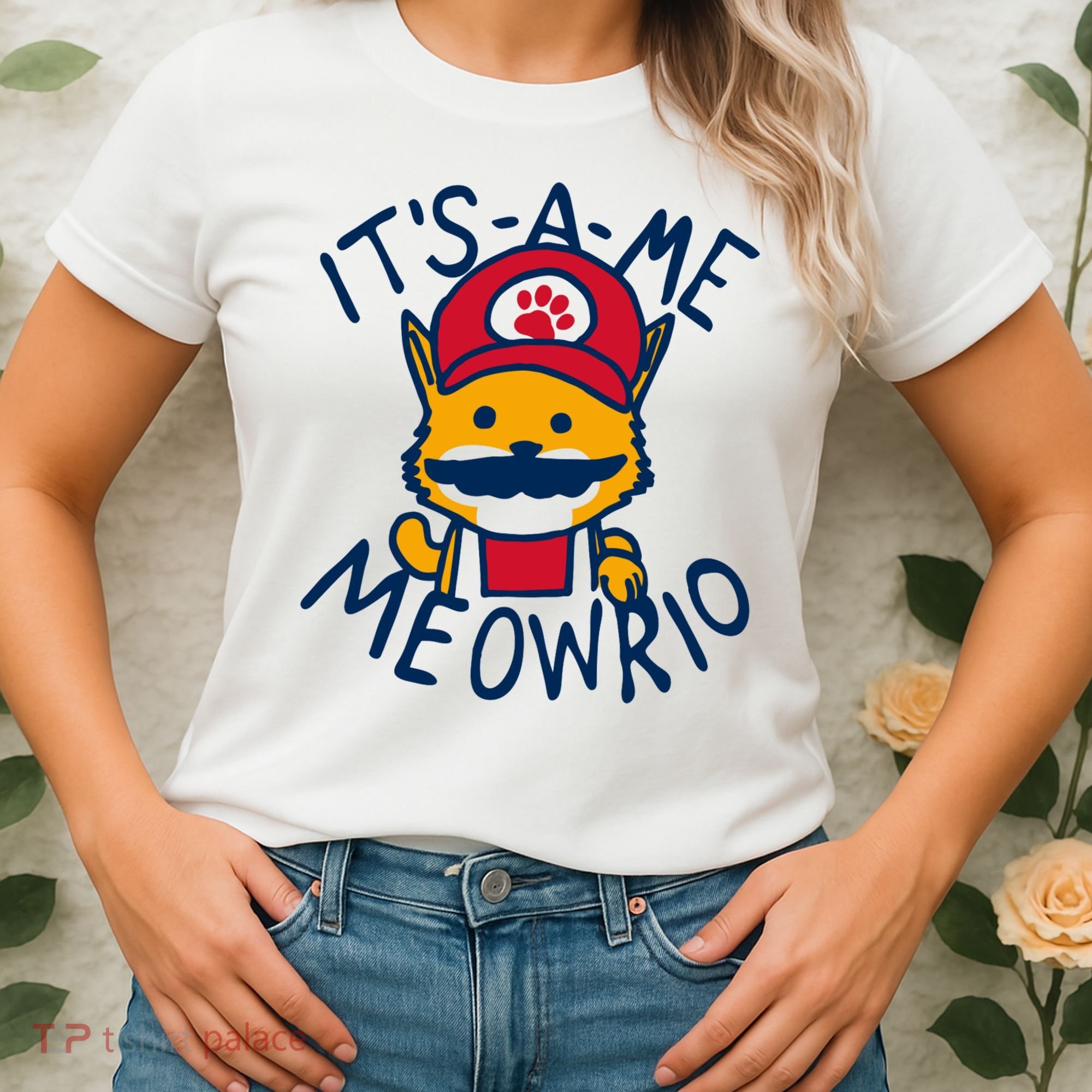 It's A Me Meowrio ,Funny Cat Lover Women's T-Shirt