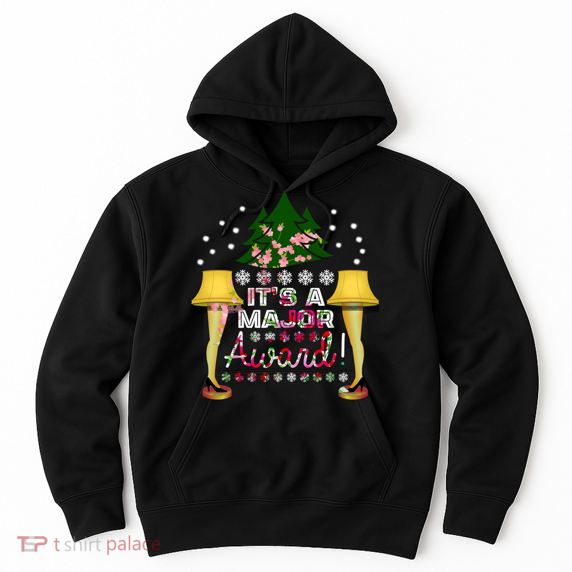 It's A Major Award Funny Christmas Fragile Lamp Leg Hoodie