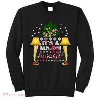 It's A Major Award Funny Christmas Fragile Lamp Leg Sweatshirt thumb 0