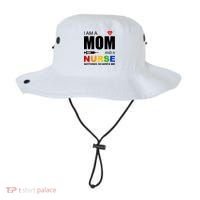 I'm A Mom And Nurse Nothing Scares Me Bucket Hat thumb 0