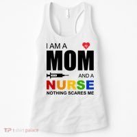 I'm A Mom And Nurse Nothing Scares Me Women's Tank Top thumb 0