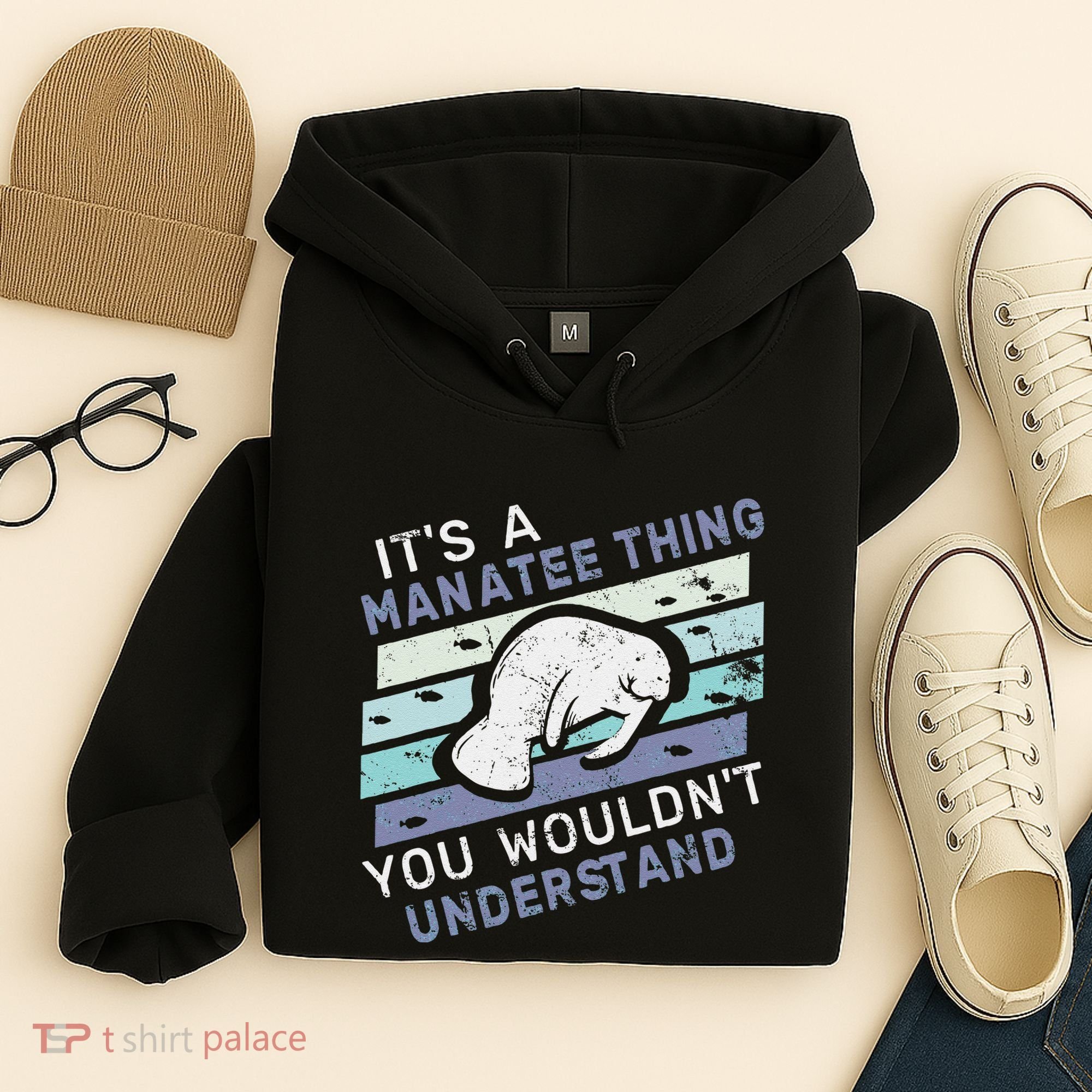 ItS A Manatee Thing You WouldnT Understand Retro Manatees Hoodie