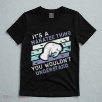ItS A Manatee Thing You WouldnT Understand Retro Manatees T-Shirt thumb 5