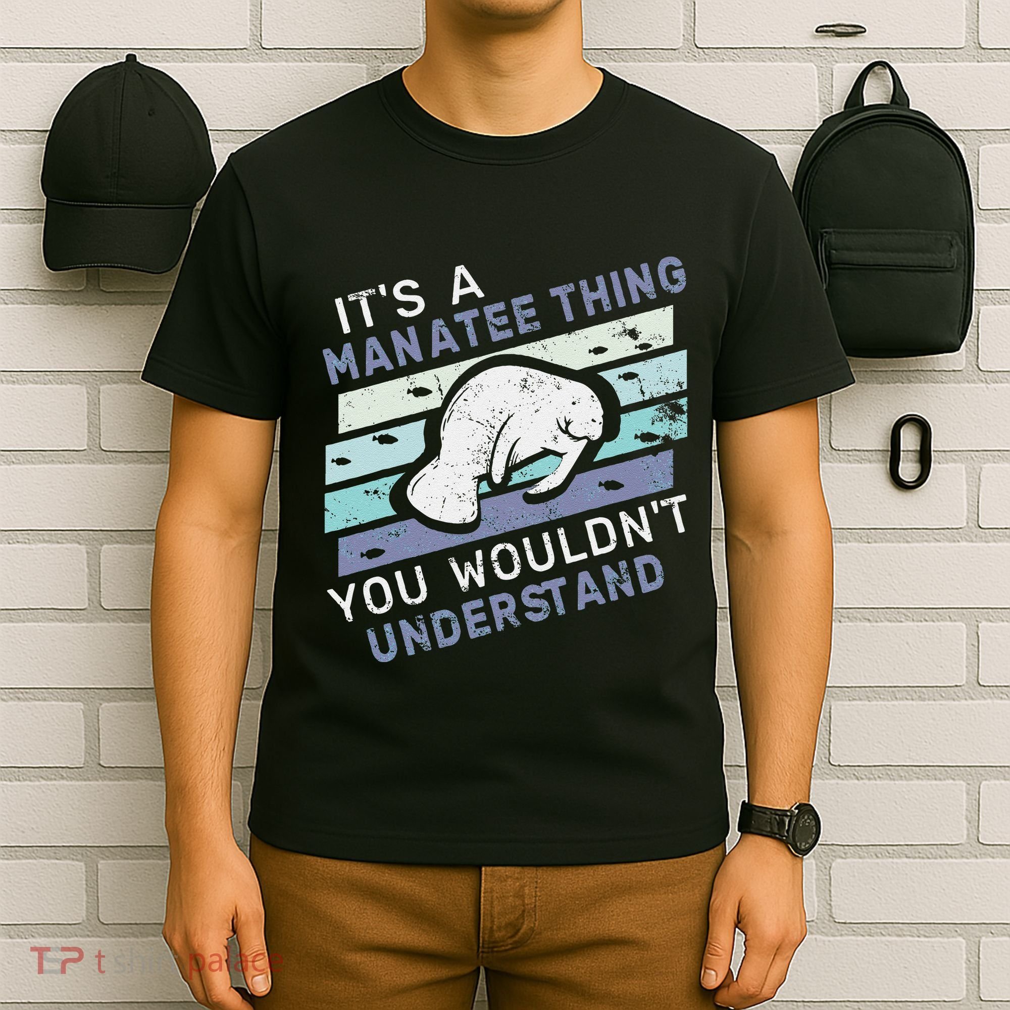 ItS A Manatee Thing You WouldnT Understand Retro Manatees T-Shirt