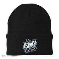 ItS A Manatee Thing You WouldnT Understand Retro Manatees Beanie thumb 0