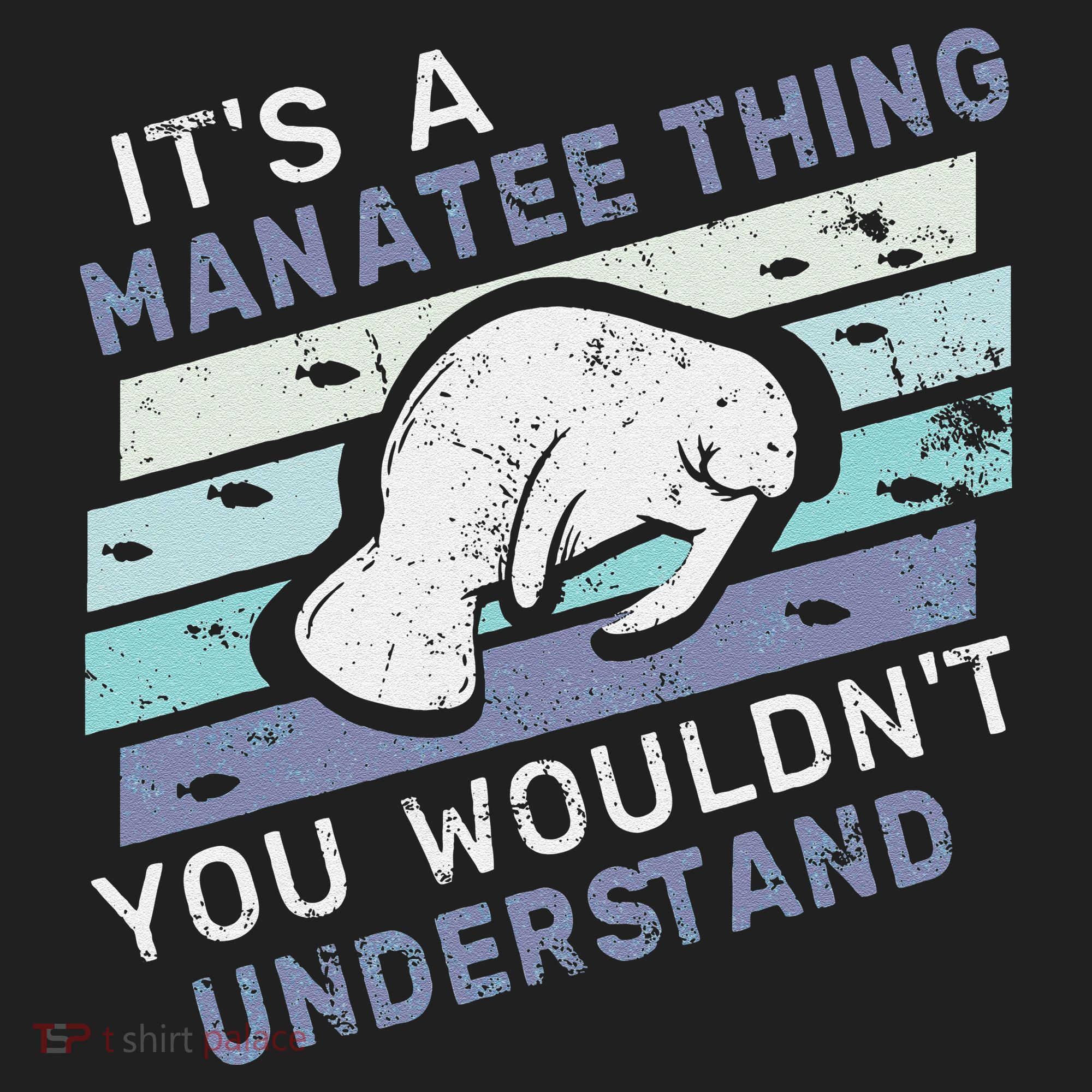 ItS A Manatee Thing You WouldnT Understand Retro Manatees Beanie