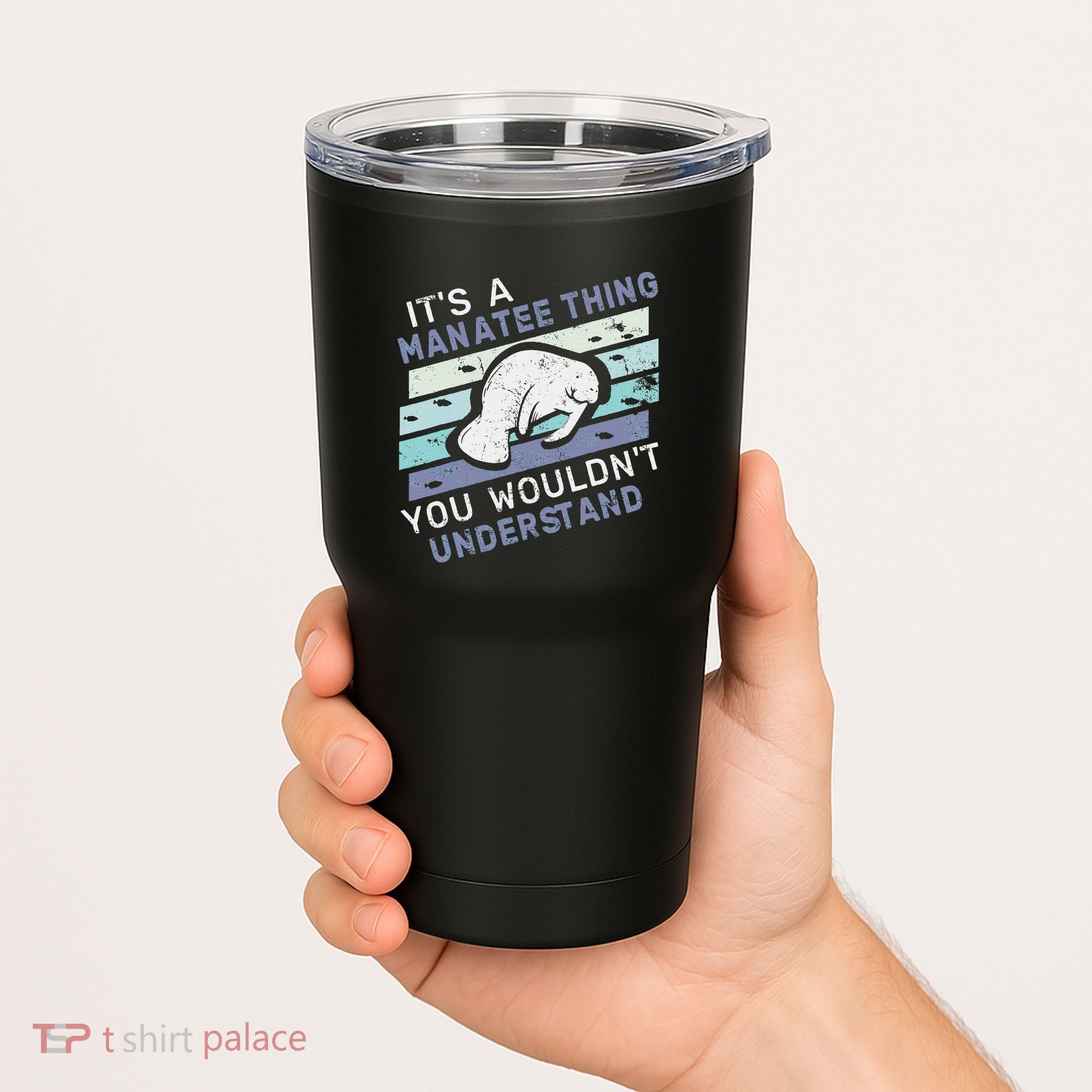 ItS A Manatee Thing You WouldnT Understand Retro Manatees Tumbler