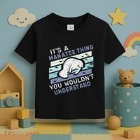 ItS A Manatee Thing You WouldnT Understand Retro Manatees Toddler T-Shirt thumb 3