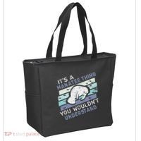 ItS A Manatee Thing You WouldnT Understand Retro Manatees Tote Bag thumb 2