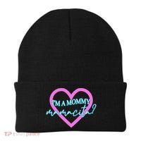 I'm A Mommy Mamacita Mommy Meme Quotes Beanie thumb 0