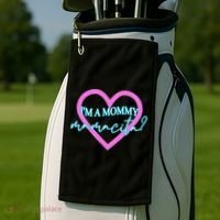 I'm A Mommy Mamacita Mommy Meme Quotes Golf Towel thumb 2