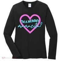 I'm A Mommy Mamacita Mommy Meme Quotes Women's Long Sleeve Shirt thumb 0