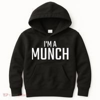 I'm A Munch Funny I'm A Munch Kids Hoodie thumb 0