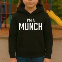 I'm A Munch Funny I'm A Munch Kids Hoodie thumb 3