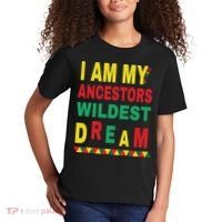 I Am My Ancestors Wildest Dream Black History Month February Kids T-Shirt thumb 2