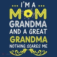 I'm A Mom Grandma Great Nothing Scares Me Mothers Day Gifts Women's Tank Top thumb 5