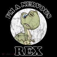I'm A Nervous Rex Funny Dinosaur Coffee Mug thumb 5