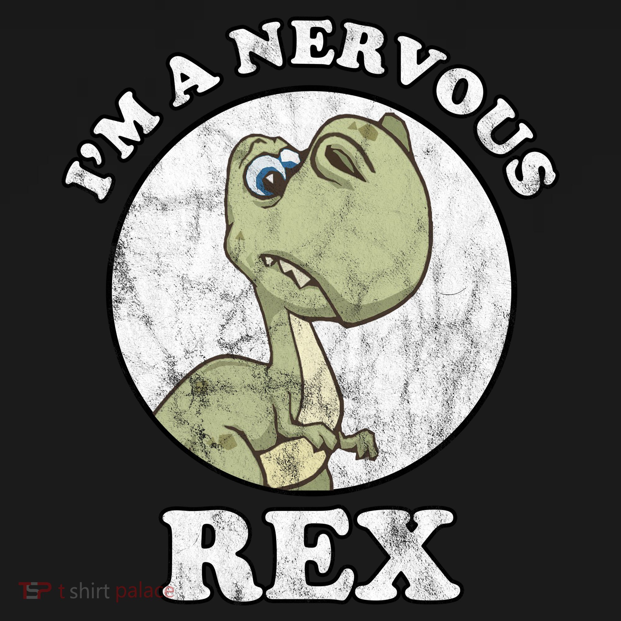 I'm A Nervous Rex Funny Dinosaur Women's Tank Top