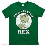 I'm A Nervous Rex Funny Dinosaur T-Shirt thumb 0