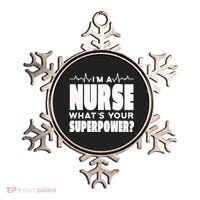 I'm A Nurse What's Your Superpower Ornament thumb 0
