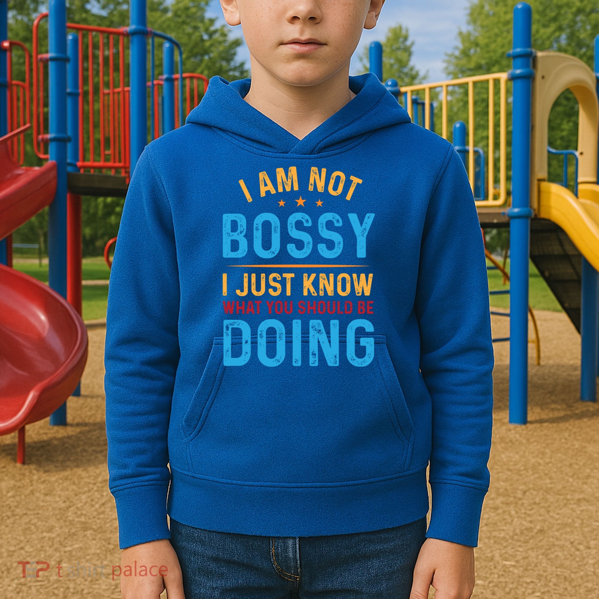 I Am Not Bossy I Just Know What You Should Be Doing Cute Gift Kids Hoodie