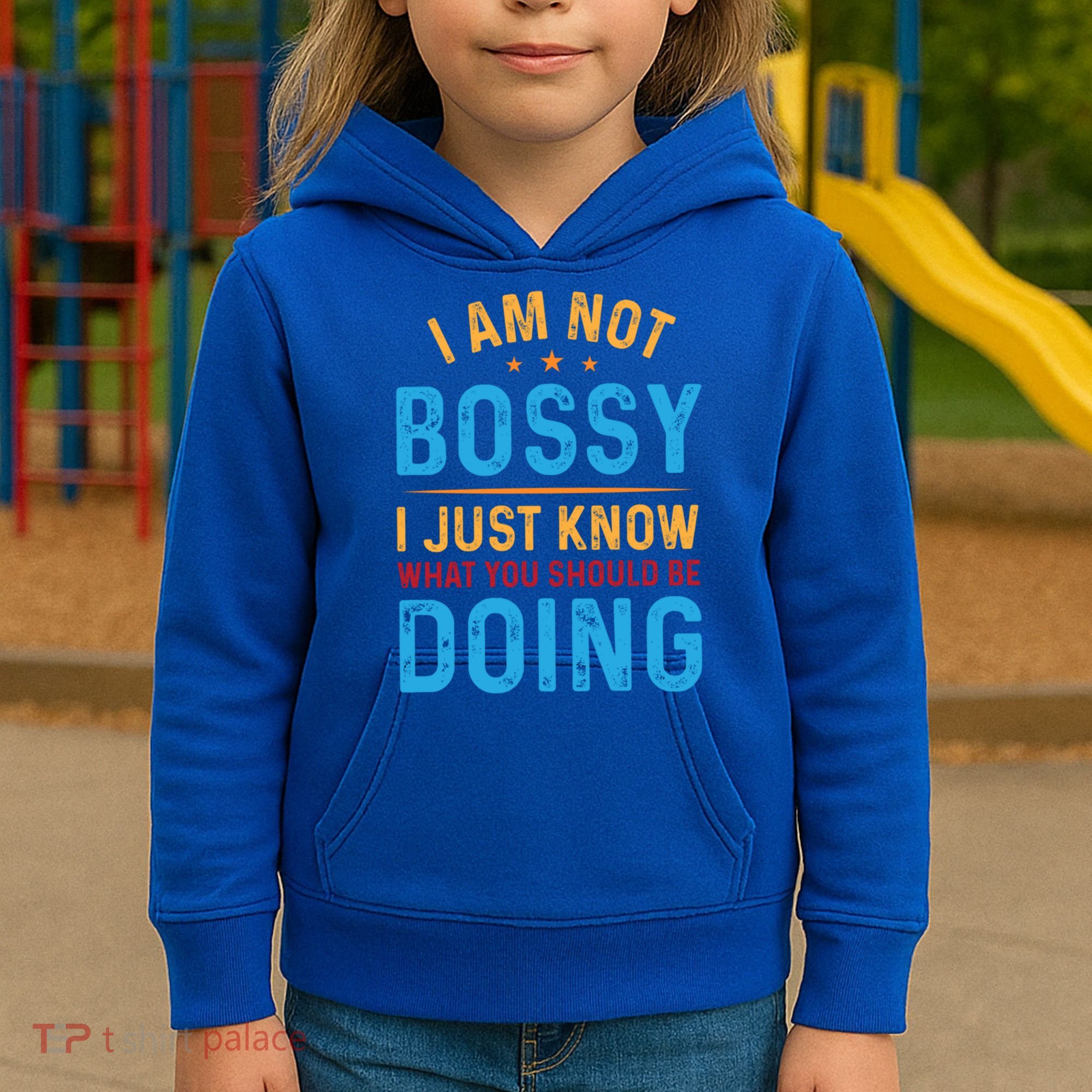 I Am Not Bossy I Just Know What You Should Be Doing Cute Gift Kids Hoodie