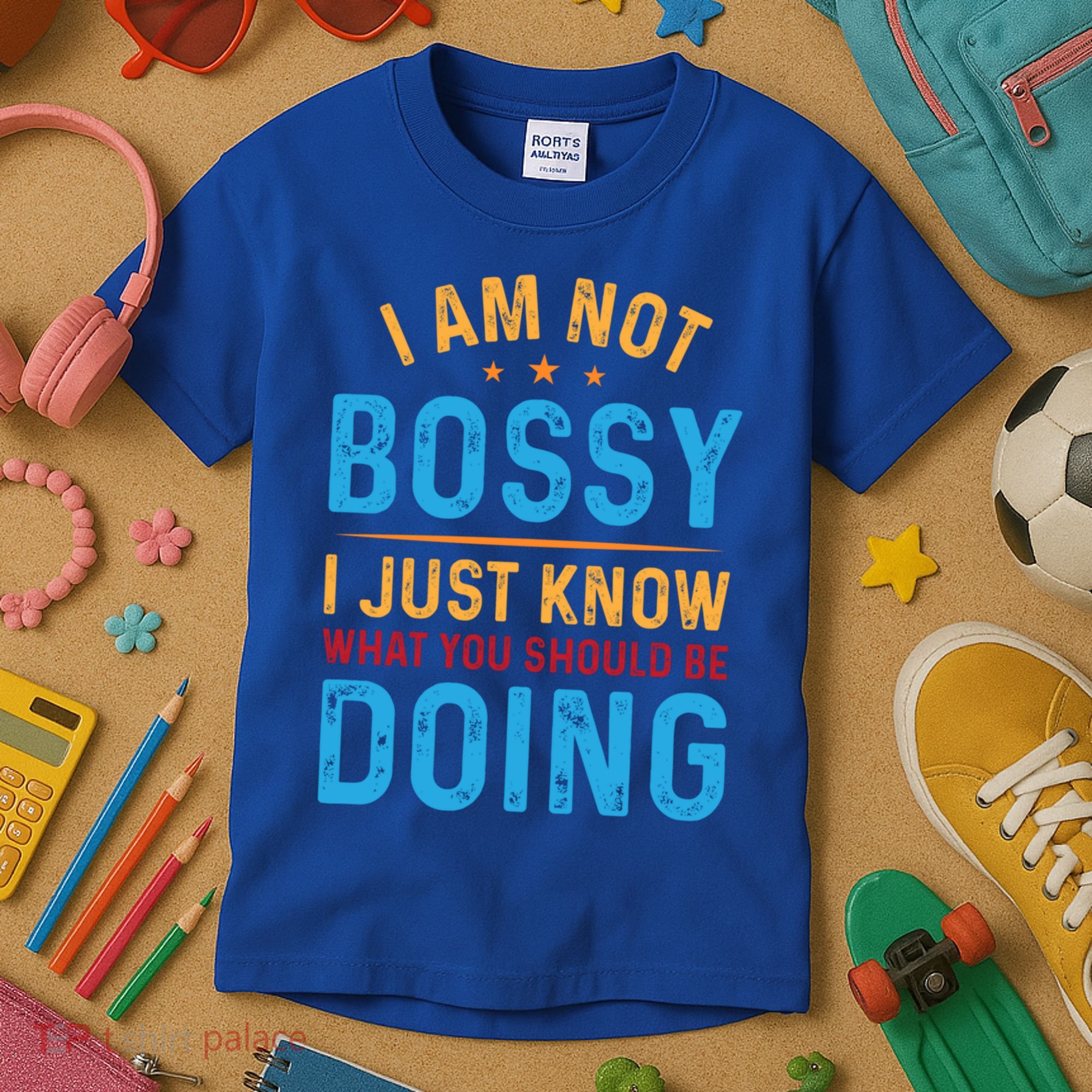 I Am Not Bossy I Just Know What You Should Be Doing Cute Gift Kids T-Shirt