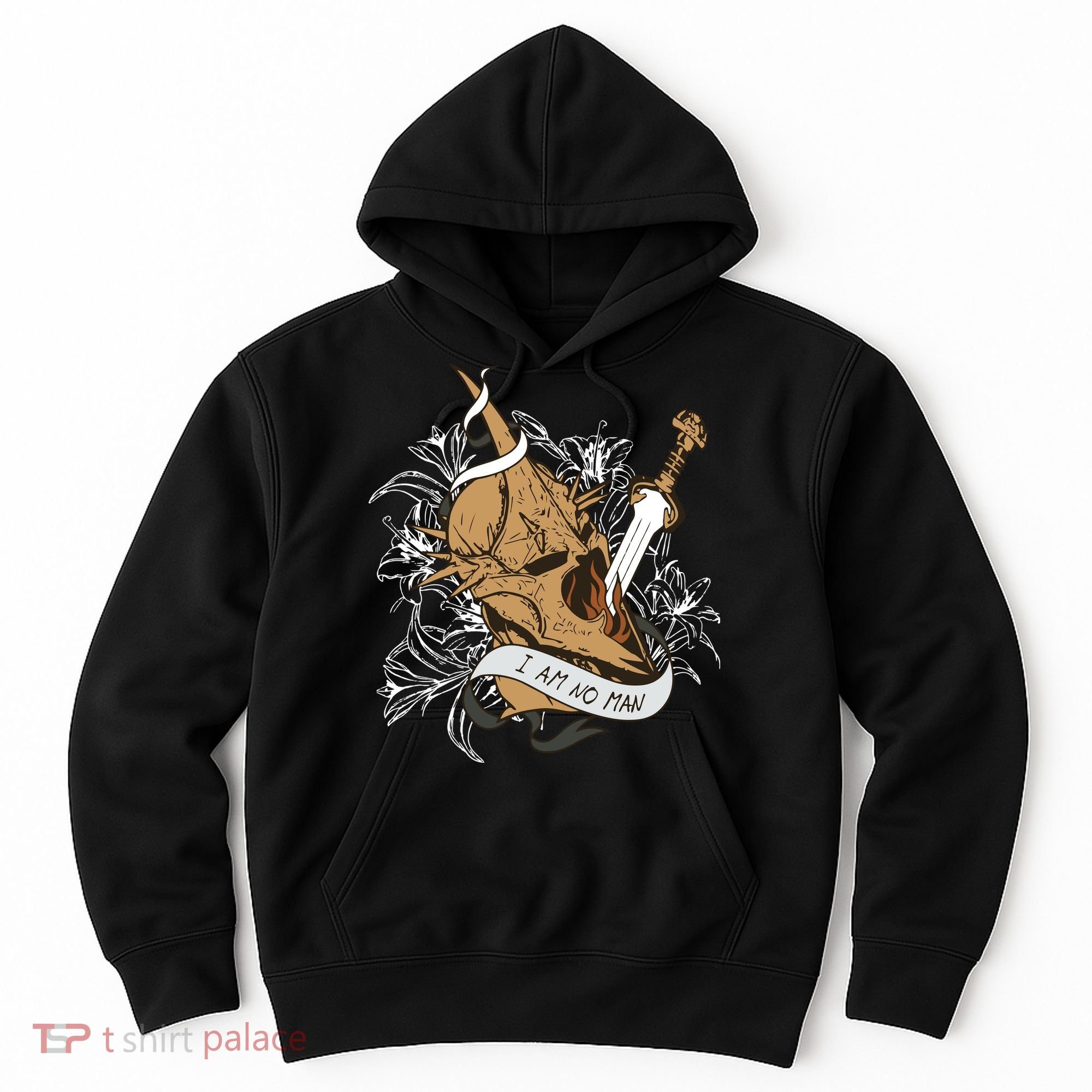 I Am No Man Eowyn Book Lover Gift Lotr Hoodie