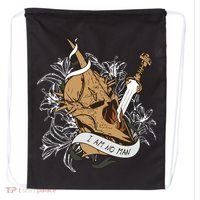 I Am No Man Eowyn Book Lover Gift Lotr Drawstring Bag thumb 0