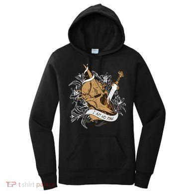 I Am No Man Eowyn Book Lover Gift Lotr Women's Hoodie