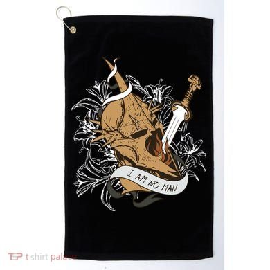 I Am No Man Eowyn Book Lover Gift Lotr Golf Towel