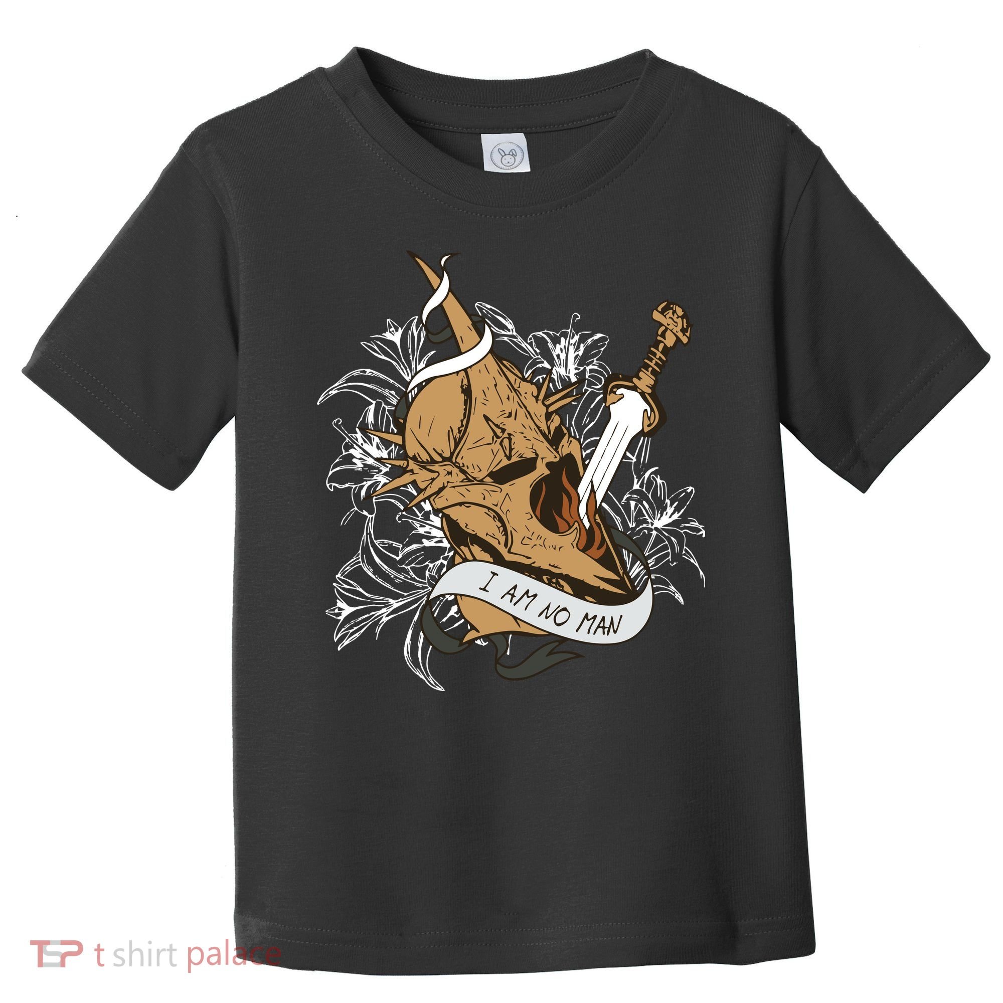 I Am No Man Eowyn Book Lover Gift Lotr Toddler T-Shirt