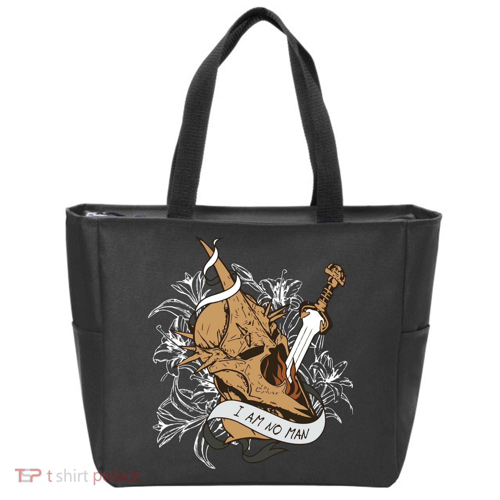 I Am No Man Eowyn Book Lover Gift Lotr Tote Bag