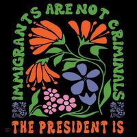 Immigrants Are Not Criminal But The President Is Boho Coffee Mug thumb 5