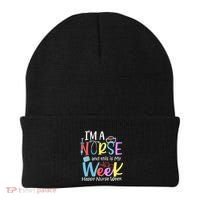 IM A Nurse And This Is My Week Happy Nurse Week Beanie thumb 0